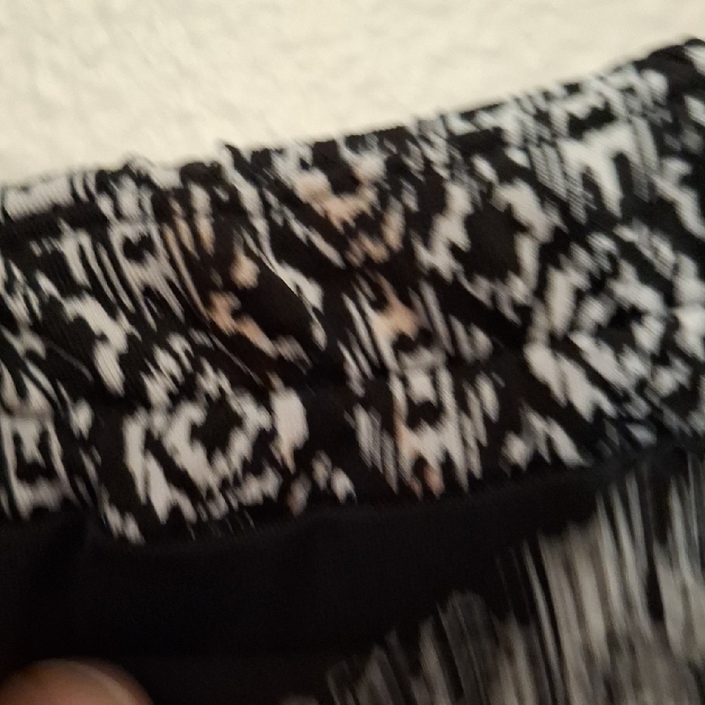 Antthony Layered Maxi Dress - Black and White - Picture 4 of 7